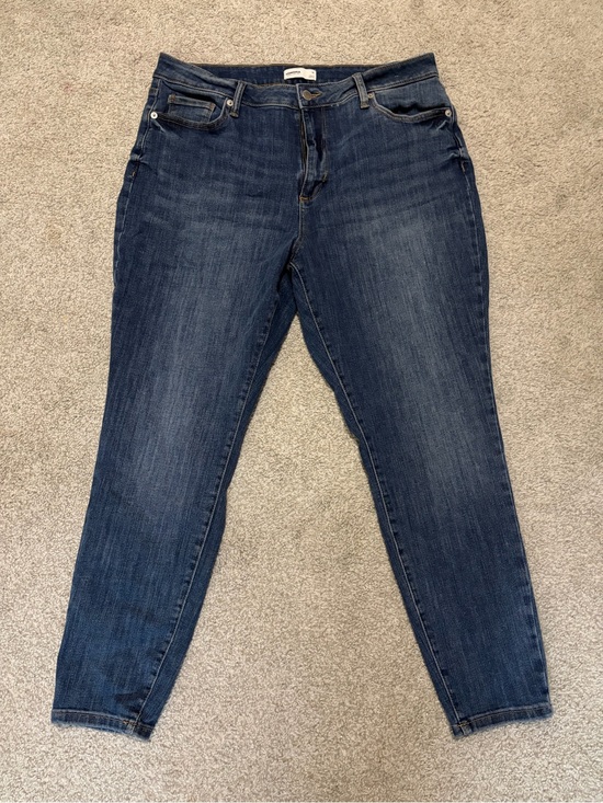 Sonoma Denim - Sonoma Goods For Life Womens Skinny Jeans Size 16 Medium Wash Stretch Denim